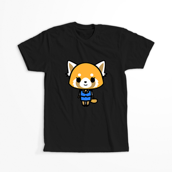 Koszulka Czarna - Aggretsuko - WYBIERZ KOLOR KOSZULKI I FASON