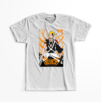 Koszulka Biała Bleach - WYBIERZ KOLOR KOSZULKI I FASON