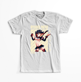 Koszulka Biała - Kill La Kill - WYBIERZ KOLOR KOSZULKI I FASON