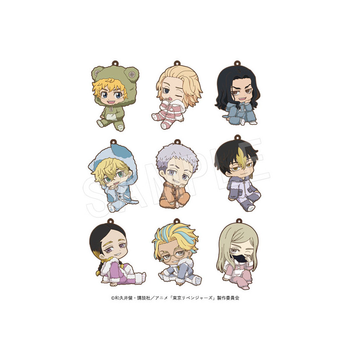 "Tokyo Revengers" Petanko Rubber Strap Mokomoko Room Wear Ver.