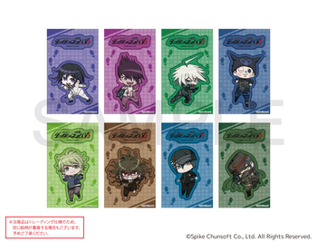 "Danganronpa V3: Killing Harmony" Chibitto Step Trading Removable Sticker A