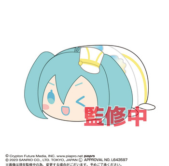 MC-07 Hatsune Miku x Cinnamoroll Potekoro Mascot Big C Hatsune Miku (On Stage)