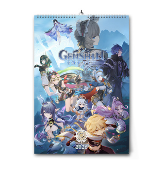 Kalendarz Genshin Impact - Nod Krai 2026 A4