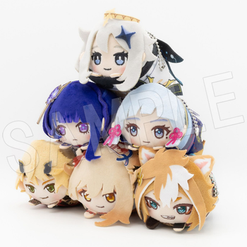 "Genshin Impact" Mochikororin Plush Mascot Vol. 3