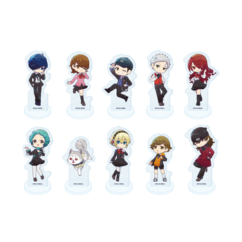 Acrylic Petit Stand "Persona 3 Reload" 01 Pop Art Illustration
