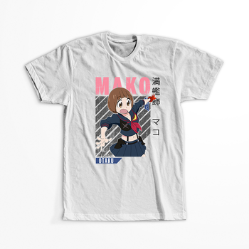 Koszulka Biała - Kill La Kill - WYBIERZ KOLOR KOSZULKI I FASON