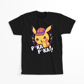 Koszulka Czarna  - Pokemon - WYBIERZ KOLOR KOSZULKI I FASON