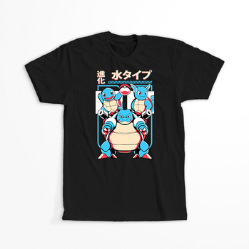 Koszulka Czarna  - Pokemon - WYBIERZ KOLOR KOSZULKI I FASON