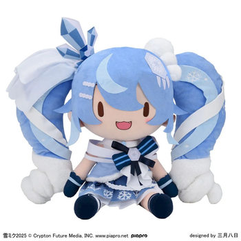 Snow Miku 2025 Fluffy Giant Jumbo Plush