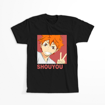 Koszulka Czarna - Haikyuu!!  - WYBIERZ KOLOR KOSZULKI I FASON