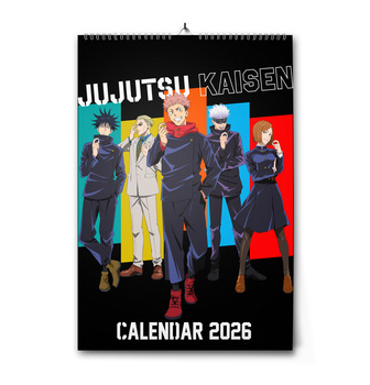 Kalendarz Jujutsu Kaisen 2026 A4