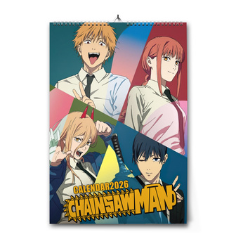 Kalendarz Chainsaw Man 2026 A4