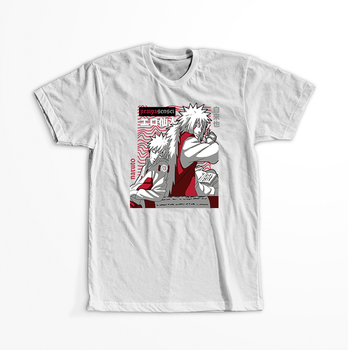 Koszulka Biała Naruto / Boruto - WYBIERZ KOLOR KOSZULKI I FASON