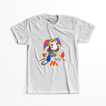 Koszulka Biała The Amazing Digital Circus / Obłędny Cyfrowy Cyrk - WYBIERZ KOLOR KOSZULKI I FASON