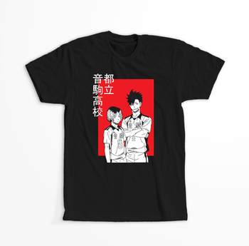 Koszulka Czarna - Haikyuu!! - WYBIERZ KOLOR KOSZULKI I FASON