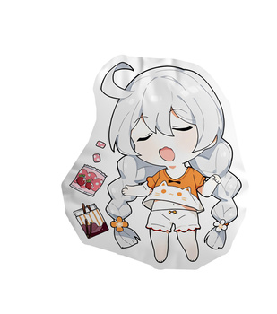 Poduszka Chibi Honkai Impact - Kiana Kaslana