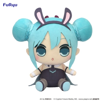 Hatsune Miku Kyurumaru Black Rabbit Ver. BIG
