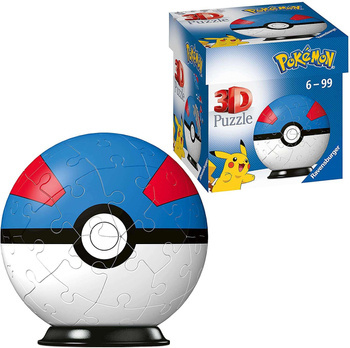 Pokemon puzzle 3D Great Ball