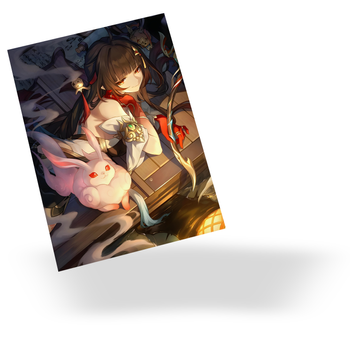 Plakat Honkai: Star Rail - Lingsha DO WYBORU