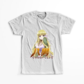 Koszulka Biała Hachi-nan tte, Sore wa Nai deshou! - WYBIERZ KOLOR KOSZULKI I FASON