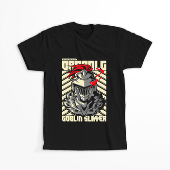 Koszulka Czarna Goblin Slayer WYBIERZ KOLOR KOSZULKI I FASON