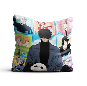 Poduszka kwadratowa Mr. Villain's Day Off DO WYBORU