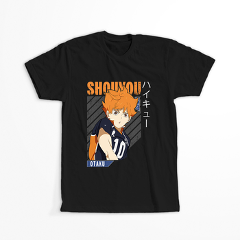 Koszulka Czarna - Haikyuu!!  - WYBIERZ KOLOR KOSZULKI I FASON