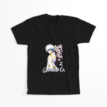 Koszulka Czarna Gintama WYBIERZ KOLOR KOSZULKI I FASON