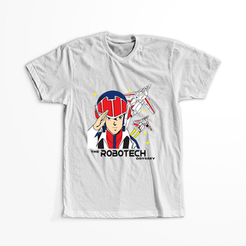 Koszulka Biała Robotech WYBIERZ KOLOR KOSZULKI I FASON