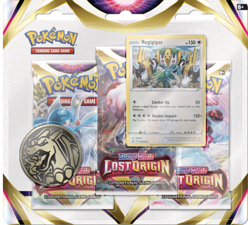 Pokémon TCG: Lost Origin 3-Pack Blister (Regigigas)