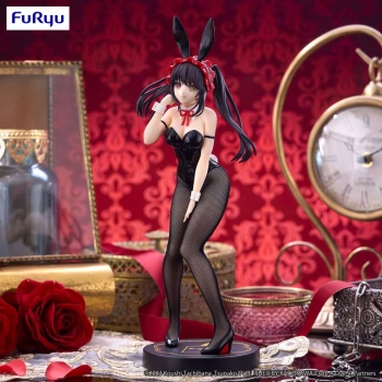 Date A Live V BiCute Bunnies PVC Statue Kurumi Tokisaki Black Color