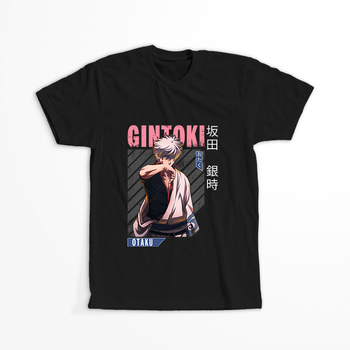 Koszulka Czarna Gintama WYBIERZ KOLOR KOSZULKI I FASON