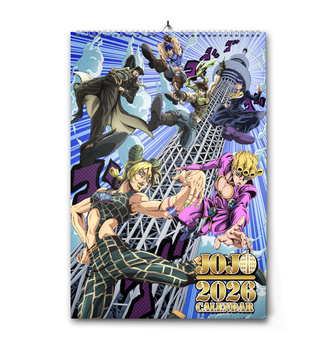 Kalendarz JoJo's Bizarre Adventure 2026 A4