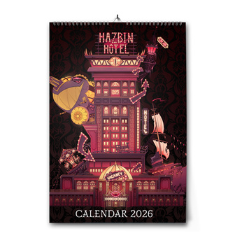 Kalendarz Hazbin Hotel 2026 A3