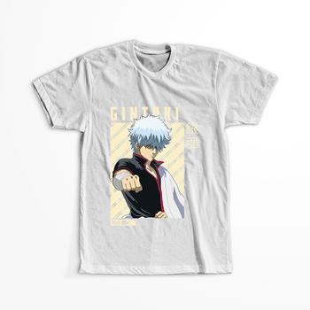 Koszulka Biała Gintama WYBIERZ KOLOR KOSZULKI I FASON