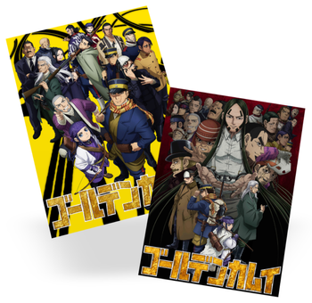 Plakat A3 Golden Kamuy DO WYBORU