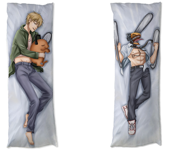 Dakimakura Chainsaw Man DO WYBORU 150x50