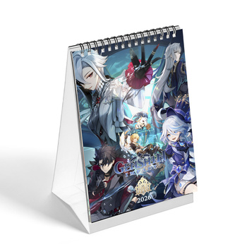 Kalendarz Genshin Impact - Fontaine 2026 A5