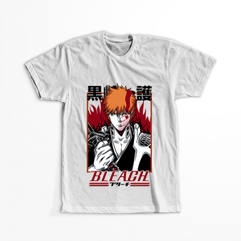 Koszulka Biała Bleach - WYBIERZ KOLOR KOSZULKI I FASON