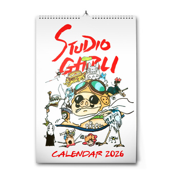Kalendarz Ghibli 2026 A4