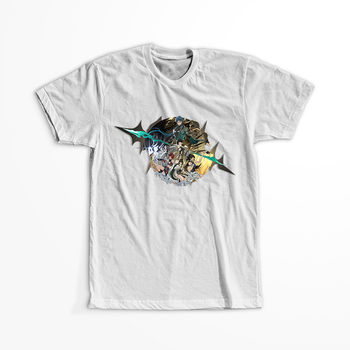 Koszulka Biała Wuthering Waves - WYBIERZ FASON I KOLOR KOSZULKI