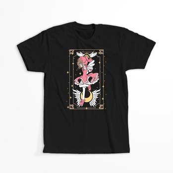 Koszulka Czarna - Card Captor Sakura - WYBIERZ KOLOR KOSZULKI I FASON