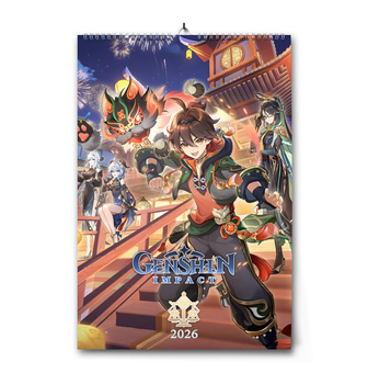 Kalendarz Genshin Impact - Liyue 2026 A3