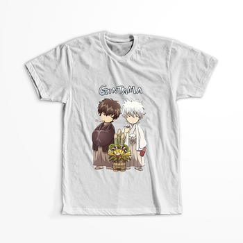 Koszulka Biała Gintama WYBIERZ KOLOR KOSZULKI I FASON