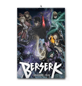 Kalendarz Berserk 2026 A4