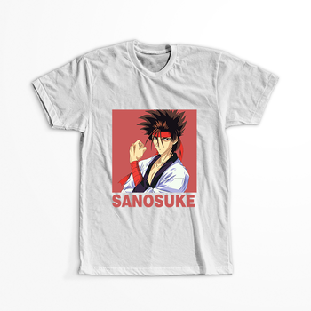 Koszulka Biała Rurouni Kenshin WYBIERZ KOLOR KOSZULKI I FASON