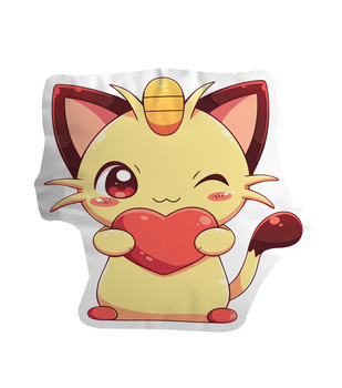 Poduszka Chibi Pokémon - Meowth