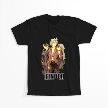 Koszulka Czarna Finder WYBIERZ KOLOR KOSZULKI I FASON