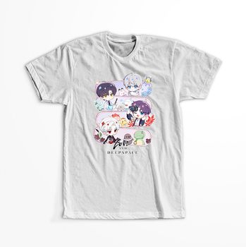 Koszulka Biała - Love and Deepspace - WYBIERZ KOLOR KOSZULKI I FASON