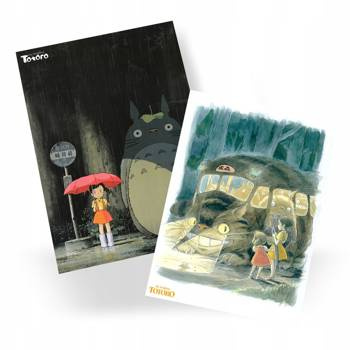 Pocztówka My Neighbor Totoro Mój sąsiad Totoro  DO WYBORU